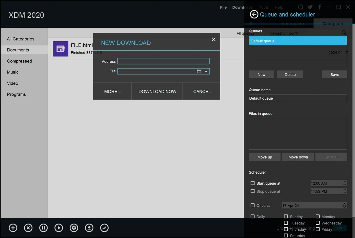 Xtreme Download Manager (XDM) — captura de tela 7